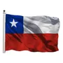 Segunda imagen para búsqueda de bandera chilena bordada