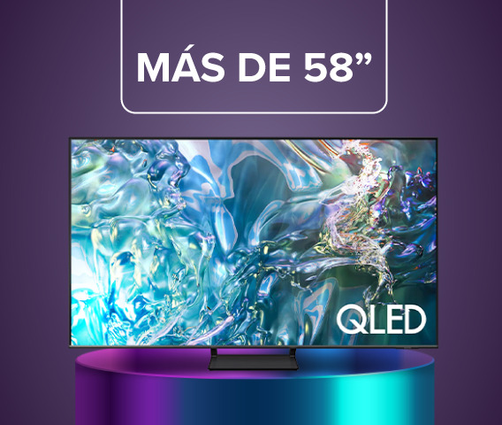 Televisores de más de 58"
