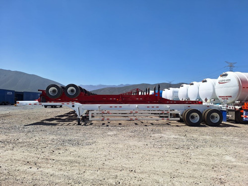 Chasis Porta Contenedor De Cuello Fijo 40 Pies 2 Ejes Muelle