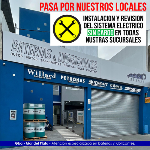 Bateria Willard Ub620d 12x65 Chevrolet Agile 1.4