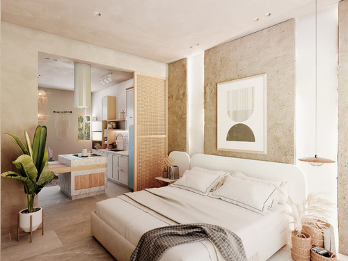 Departamento En Venta En Tulum, Quintana Roo, Xiib Kaab, A Tan Solo Unos Minutos De La Zona Hotelera