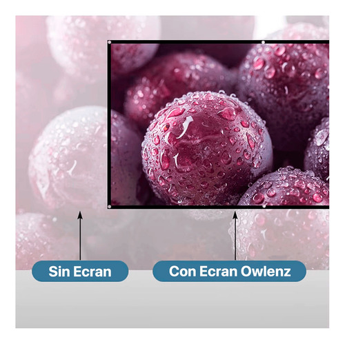 Proyector Smart Sd500 Fullhd + Pantalla Ecran 100 Pulgadas