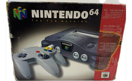 Consola Nintendo 64 Standard En Caja Original (Usado)