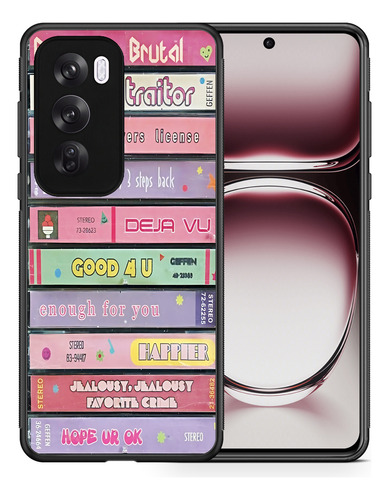 Oppo Reno 12 5g Funda Arte Comics Heroes Dama Caballero