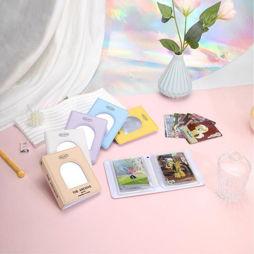 4 Álbum Fotos Mini Ventana Binder Photocards K-pop