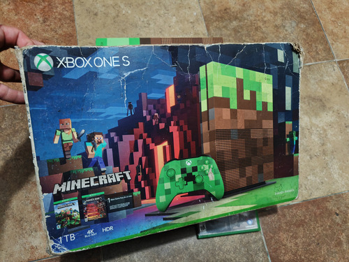 Xbox One S 1tb Edición Minecraft (Reacondicionado)