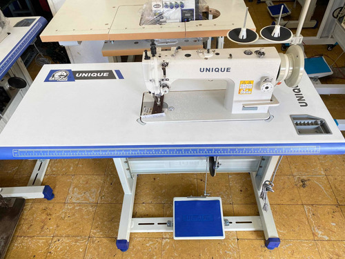 Maquina De Coser Plana Doble Transporte Unique Gc0303cx
