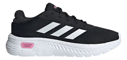 Tenis adidas Casual Cloudfoam Comfy Mujer Negro Ih2974
