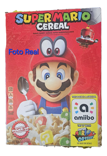 Super Mario Bros Cereal Oficial
