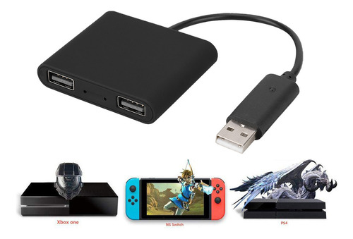 Adaptador Convertidor De Ratón Y Teclado Para Ps4/xbox One/s