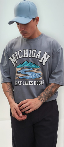 Polo Michigan Oversize Hombre
