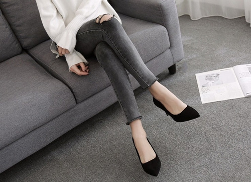 Zapatillas De Tacón Elegantes Y Premium Para Fiesta De Moda