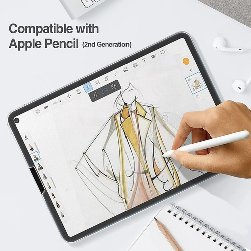 2 Mica Cristal Templado 9h Para iPad Pro 12.9 2021 2020 2018