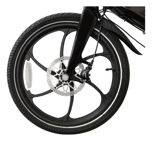 Bicicleta Blaupunkt Plegable Electrica Shimano 250w Rod 20