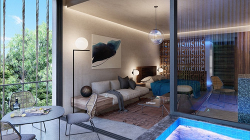 Departamento Tipo Estudio En Venta Amoblado En Tulum
