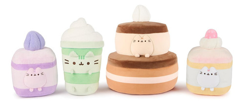 Peluche Pusheen Sips Matcha Latte De Gund, 9.5 Para Mayores