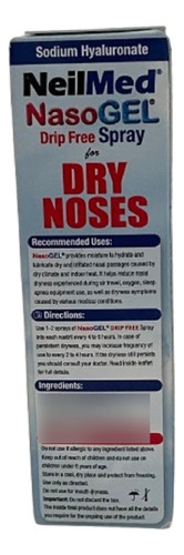 Nasogel For Dry Noses - 30 M Neilmed
