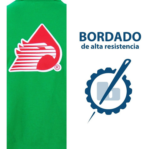 Playera Polo Ml Nueva Imagen Pemex. Uniforme Gasolineras