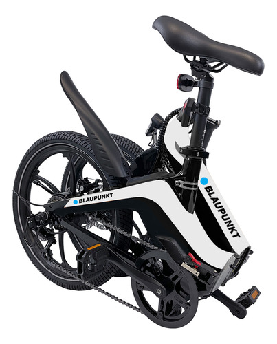 Bicicleta Blaupunkt Plegable Electrica Shimano 250w Rod 20