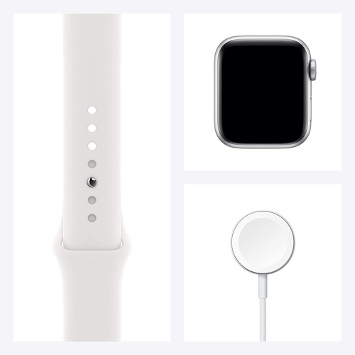Apple Watch Series 8 45 Mm Acero Inox. Plata Wifi Plata Deportivo Blanco Plata (Reacondicionado)