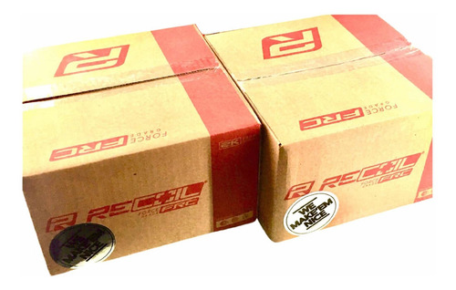 2 Cajas Pintura Recoil 4000 Cápsulas Cal.68 Gotcha Paintball