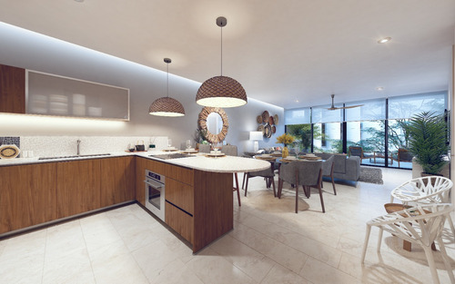 Departamento En Venta En Playa Del Carmen, Quintana Roo, Marila, A Tan Solo Dos Calles De La Playa
