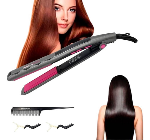 Plancha Alisadora De Cabello Rozia Pro
