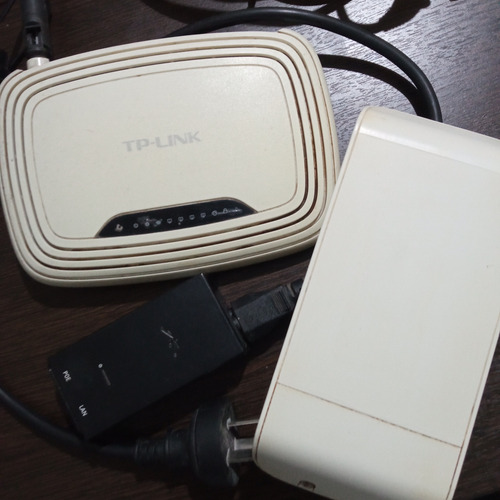 Ubiquiti Nanostation Loco M5 Con Poe + Router Tp-link (Usado)