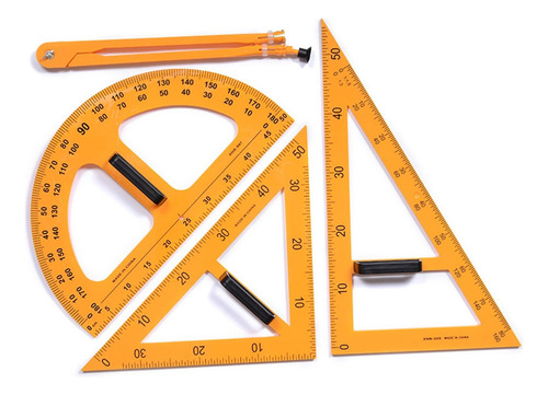 Magnetic Regla For Teachment Geometria For Pizarron 50cm