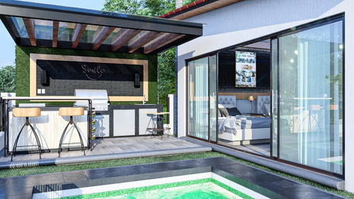 Preventa Casa Lago Ii De 3 Habitaciones Con Baño En Un Solo Nivel Y Alberca Climatizada En Enorme Jardín Muy Cerca De Acceso En Fracc Rancho San Diego Ixtapan De La Sal Edomex