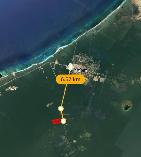 Terreno En Venta De 34 Hectáreas En Carretera Tulum Cobá, Tulum, Q, Roo