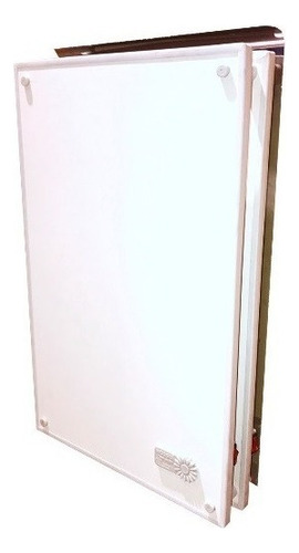 Panel Calefactor Eléctrico Ecosol Quadrans 600 W Muralis 600w Blanco 220v