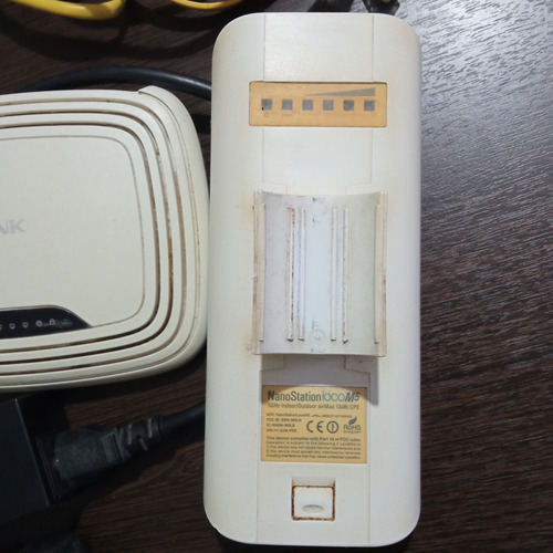 Ubiquiti Nanostation Loco M5 Con Poe + Router Tp-link (Usado)