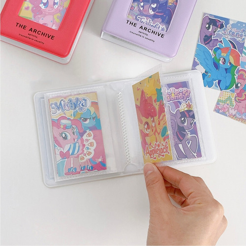4 Álbum Fotos Mini Ventana Binder Photocards K-pop