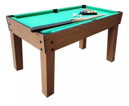 Mesa Multijuegos 3 En 1 Billar Futbolito Ping Pong Works