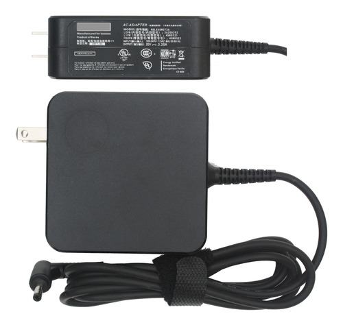 Cargador Lenovo Ideapad S145-14ikb 20v 3.25a 65w 4.0x1.7mm  