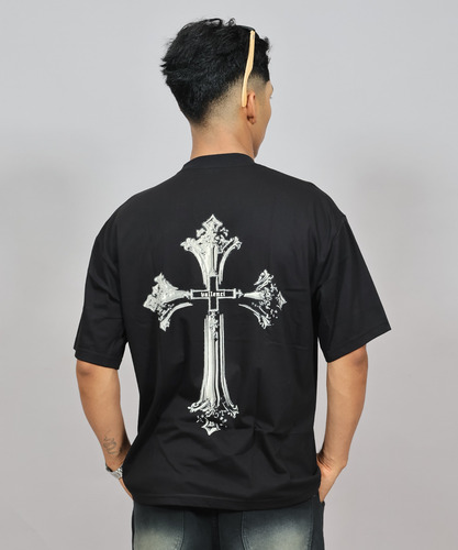 Polo Oversize Estampado