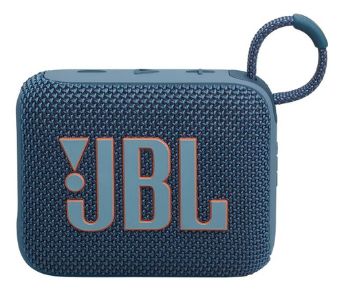 Bocina JBL Go 4 JBLGO4 portátil con bluetooth waterproof azul acero 220V