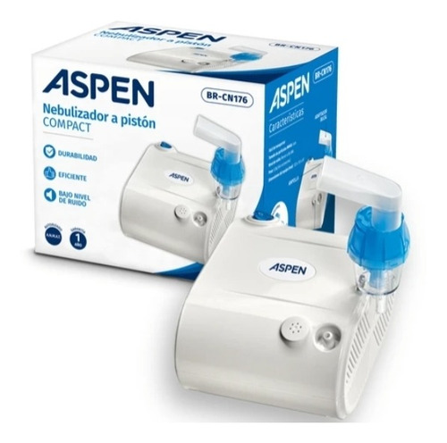 Aspen Nebulizador A Pistón Compacto Br-cn 176 Niños Adultos