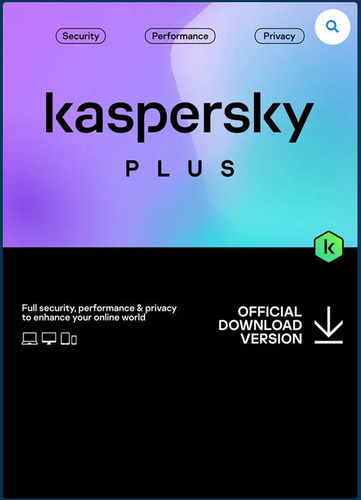 Antivirus Kaspersky Plus Internet Security 2024 1 Año