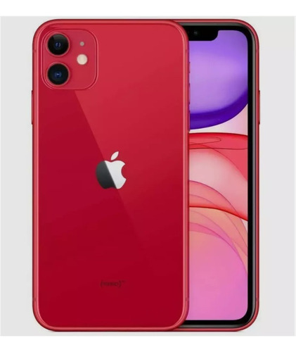 Apple Iphone 11 64 Gb (product) Red Rojo Att Grado A Rojo (Reacondicionado)