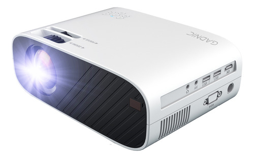 Proyector Gadnic 5500 Lúmenes 220v Full Hd Wifi Hdmi Usb Sd
