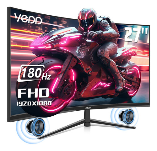 Vedd® Monitor Gamer Curvo 27 Pantalla 180hz Fhd Hdmi