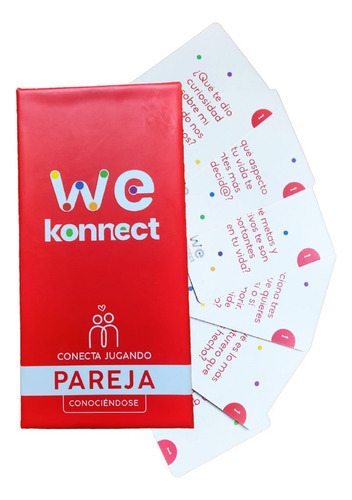 Juego Cartas We Konnect Conexion Pareja Fortalece Relación