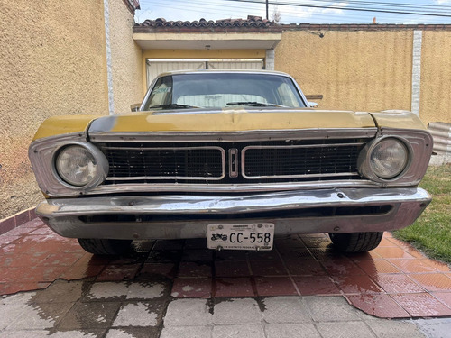 Ford Falcon 1968 Standard Caja Hurst Placas Auto Antiguo