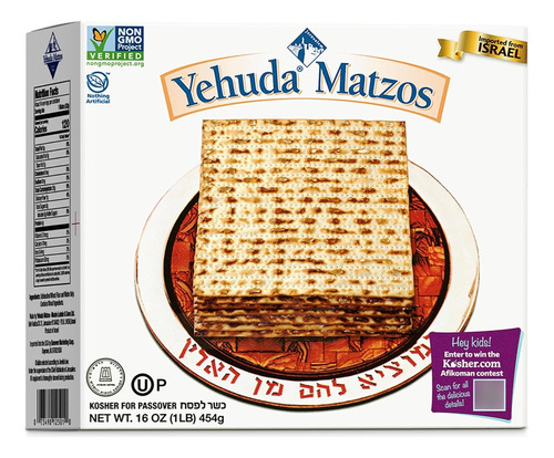 Galletas De Pascua Crujientes De Matzo Sin Levadura Yehuda
