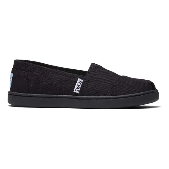Zapatillas Alpargatas Toms Negras