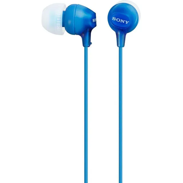 Auriculares In Ear Sony De 9mm Internos Mdr-ex15lp Color Azul