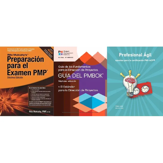 Rita Mulcahy  10 + Profesional Agil + Pmbok 7 (Reacondicionado)