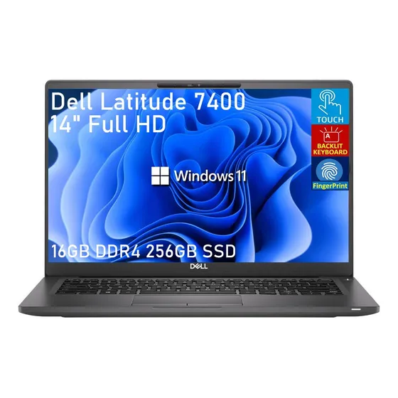 Dell Latitude 7400 Laptop Touch Core I5 8365 16g 256g Win11